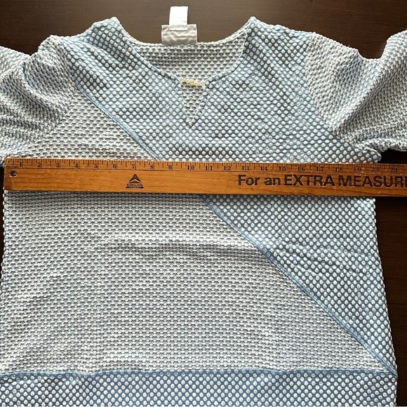Alfred Dunner Small Blue White Dot Textured Knit Top | 3/4 Sleeve Tunic NWT
⸻ - Picture 7 of 8